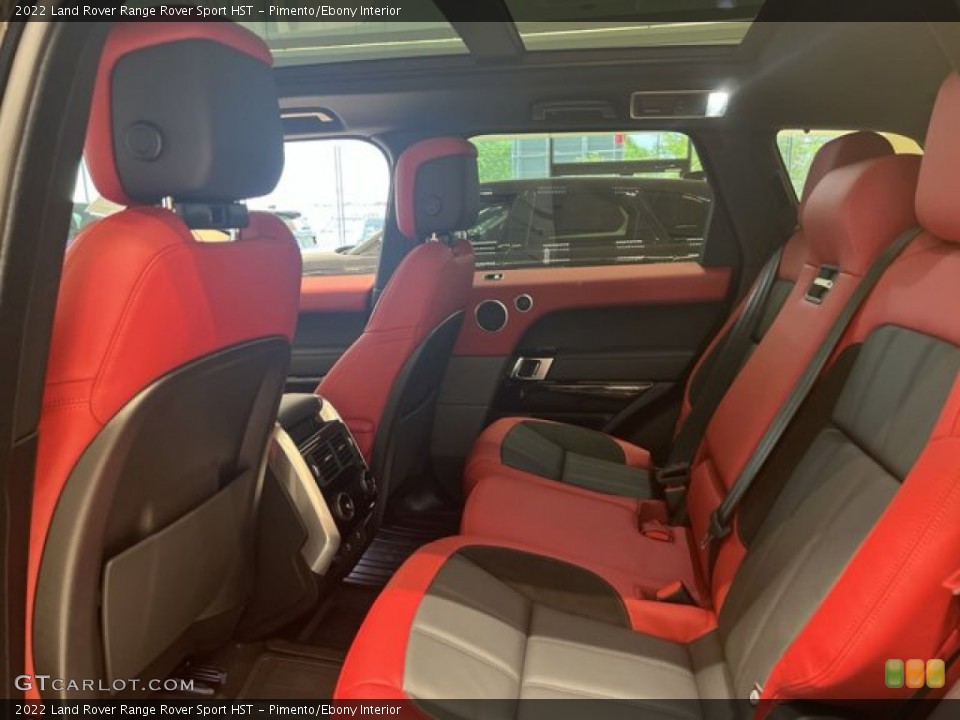 Pimento/Ebony Interior Rear Seat for the 2022 Land Rover Range Rover Sport HST #144630248