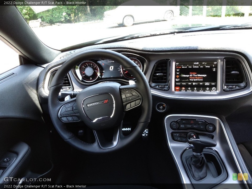 Black Interior Controls for the 2022 Dodge Challenger R/T Scat Pack #144630533