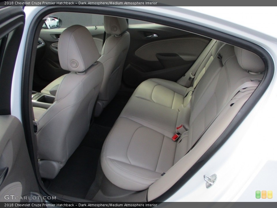 Dark Atmosphere/Medium Atmosphere Interior Rear Seat for the 2018 Chevrolet Cruze Premier Hatchback #144631142