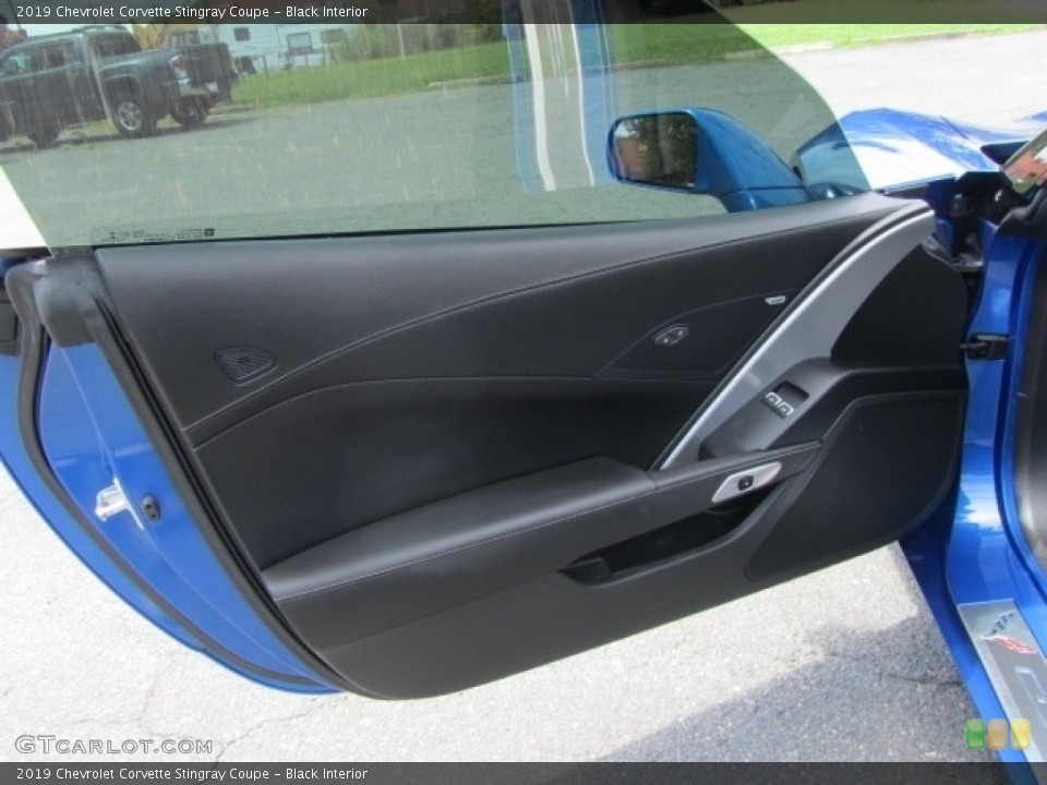 Black Interior Door Panel for the 2019 Chevrolet Corvette Stingray Coupe #144632414