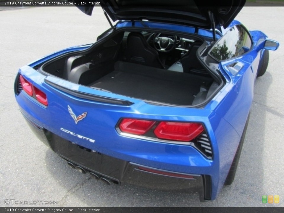 Black Interior Trunk for the 2019 Chevrolet Corvette Stingray Coupe #144632424