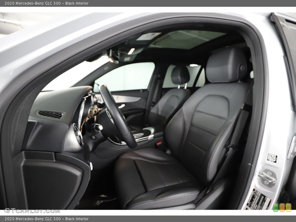 Black Interior Front Seat for the 2020 Mercedes-Benz GLC 300 #144633744