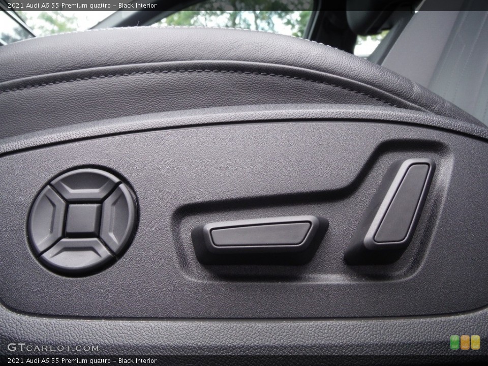 Black Interior Controls for the 2021 Audi A6 55 Premium quattro #144639888