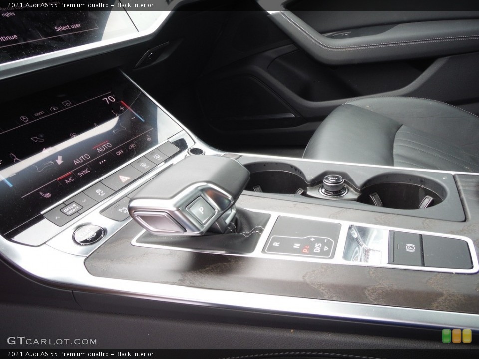 Black Interior Transmission for the 2021 Audi A6 55 Premium quattro #144639906