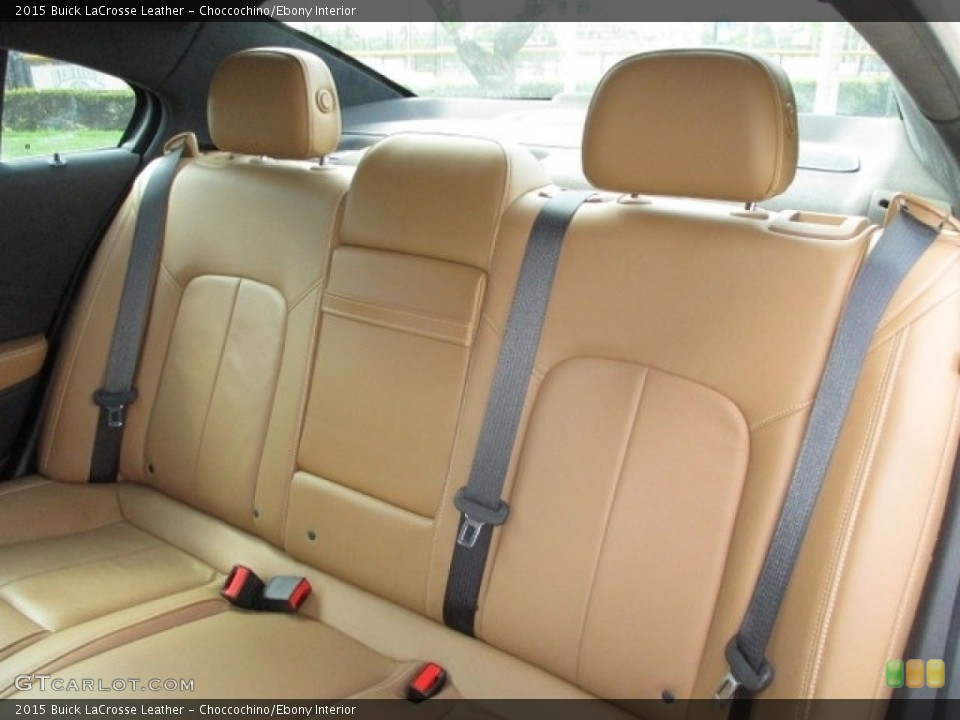 Choccochino/Ebony Interior Rear Seat for the 2015 Buick LaCrosse Leather #144640395