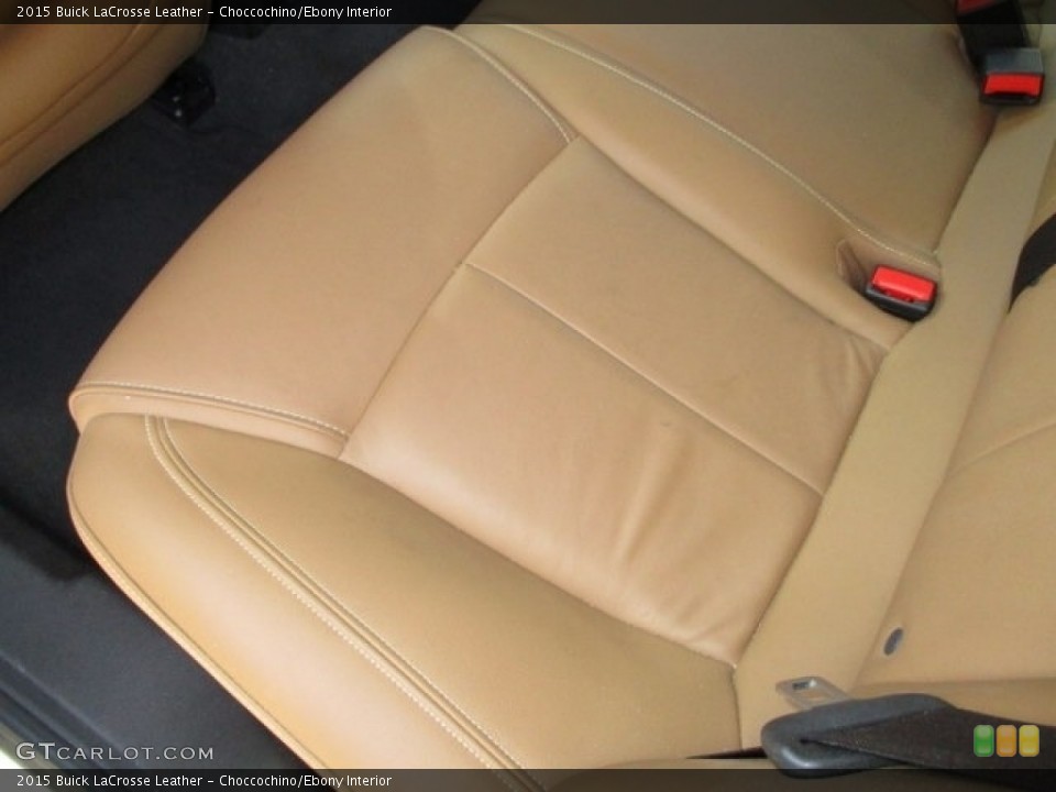Choccochino/Ebony Interior Rear Seat for the 2015 Buick LaCrosse Leather #144640797