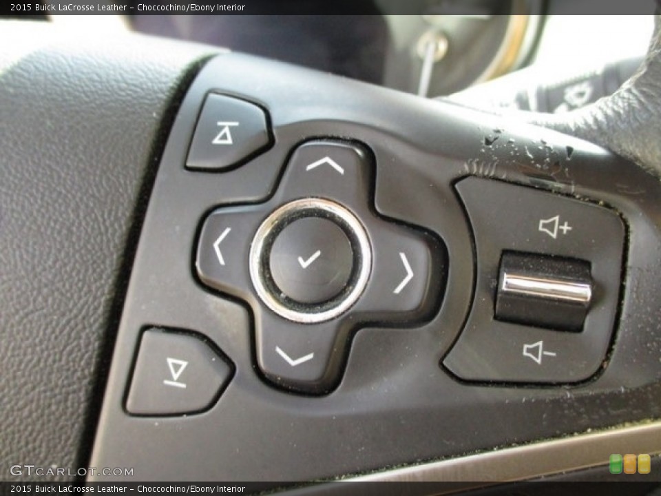 Choccochino/Ebony Interior Steering Wheel for the 2015 Buick LaCrosse Leather #144640830