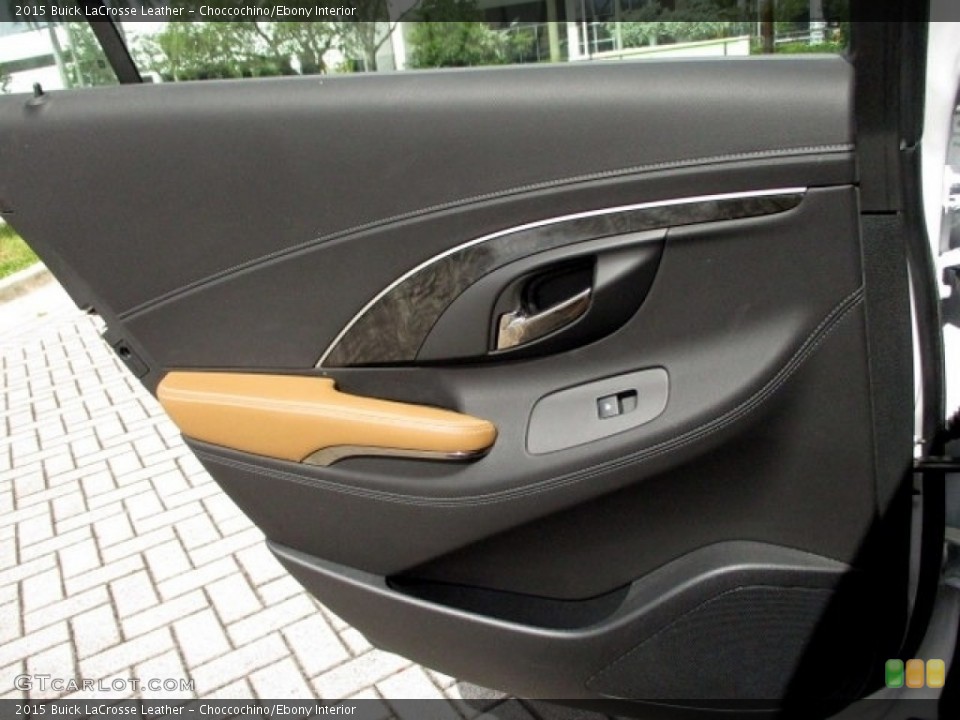 Choccochino/Ebony Interior Door Panel for the 2015 Buick LaCrosse Leather #144640869