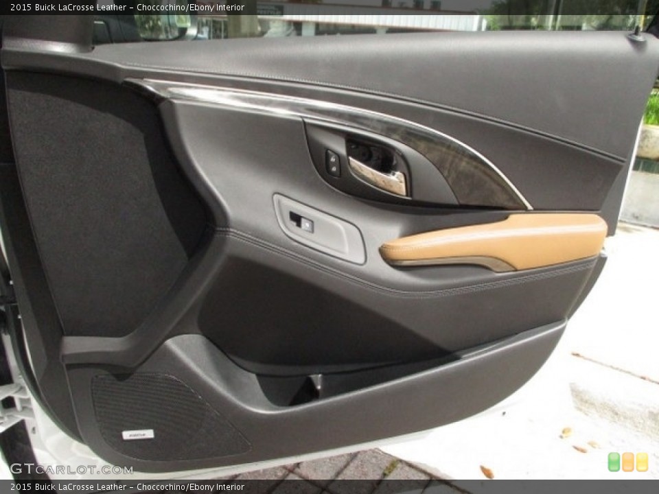 Choccochino/Ebony Interior Door Panel for the 2015 Buick LaCrosse Leather #144640911