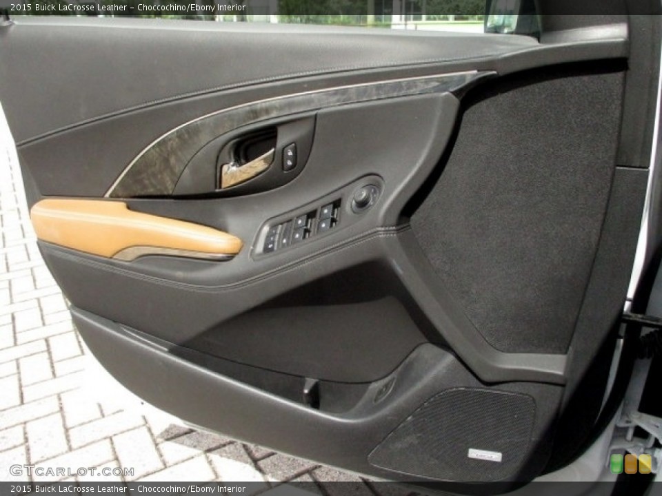 Choccochino/Ebony Interior Door Panel for the 2015 Buick LaCrosse Leather #144641022