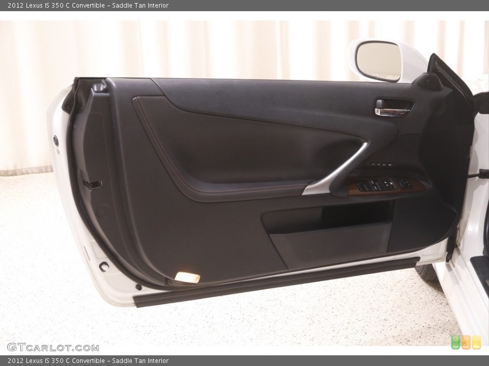 Saddle Tan Interior Door Panel for the 2012 Lexus IS 350 C Convertible #144643964
