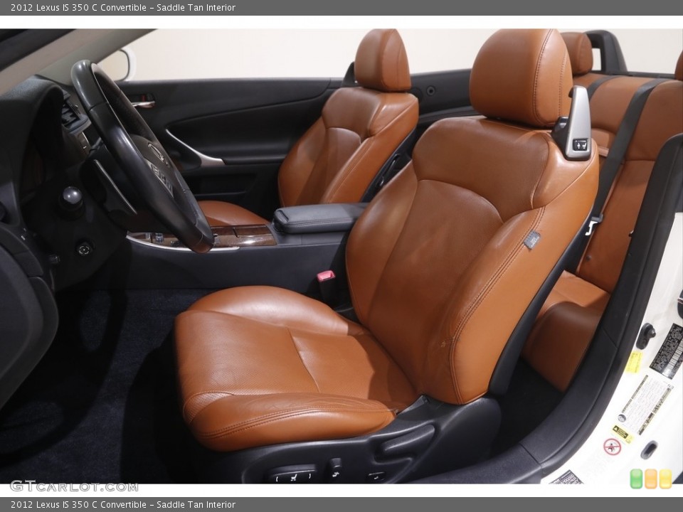Saddle Tan Interior Photo for the 2012 Lexus IS 350 C Convertible #144643985