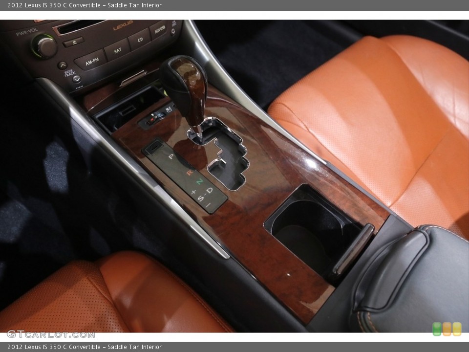 Saddle Tan Interior Transmission for the 2012 Lexus IS 350 C Convertible #144644216