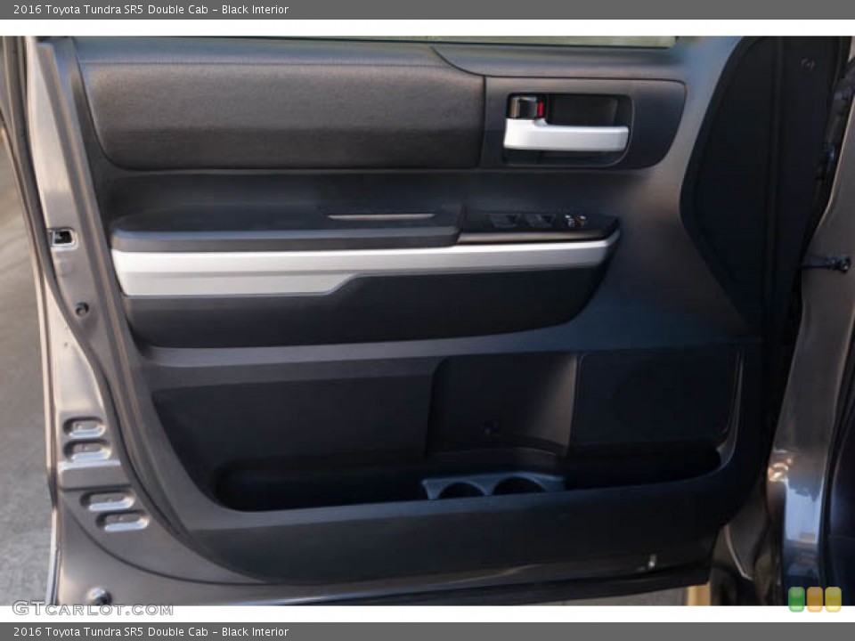 Black Interior Door Panel for the 2016 Toyota Tundra SR5 Double Cab #144644393