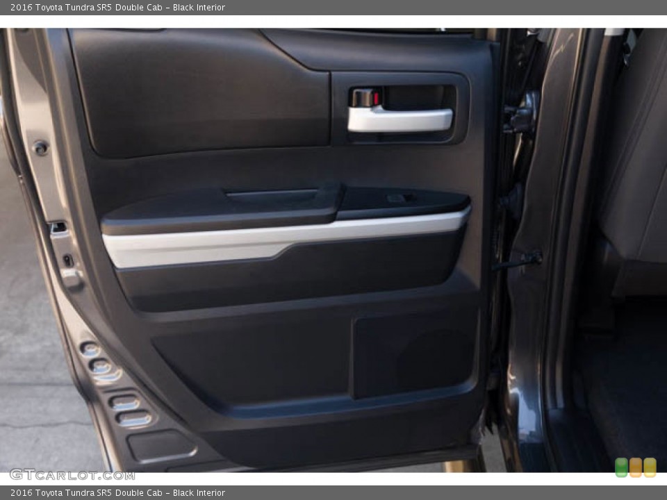 Black Interior Door Panel for the 2016 Toyota Tundra SR5 Double Cab #144644429
