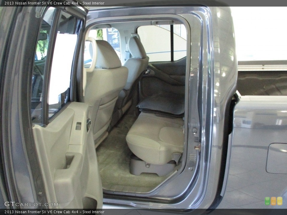 Steel Interior Rear Seat for the 2013 Nissan Frontier SV V6 Crew Cab 4x4 #144646208