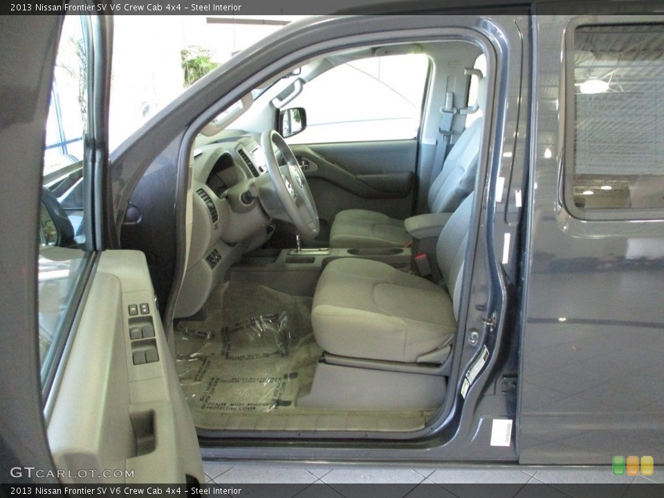 Steel Interior Front Seat for the 2013 Nissan Frontier SV V6 Crew Cab 4x4 #144646262