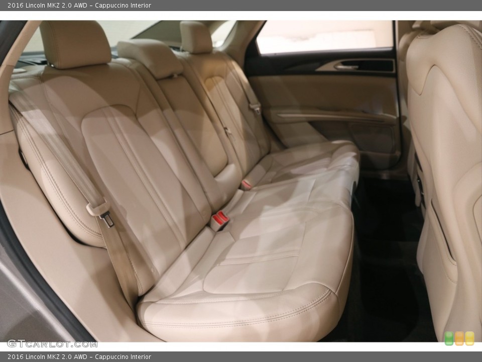 Cappuccino Interior Rear Seat for the 2016 Lincoln MKZ 2.0 AWD #144646823