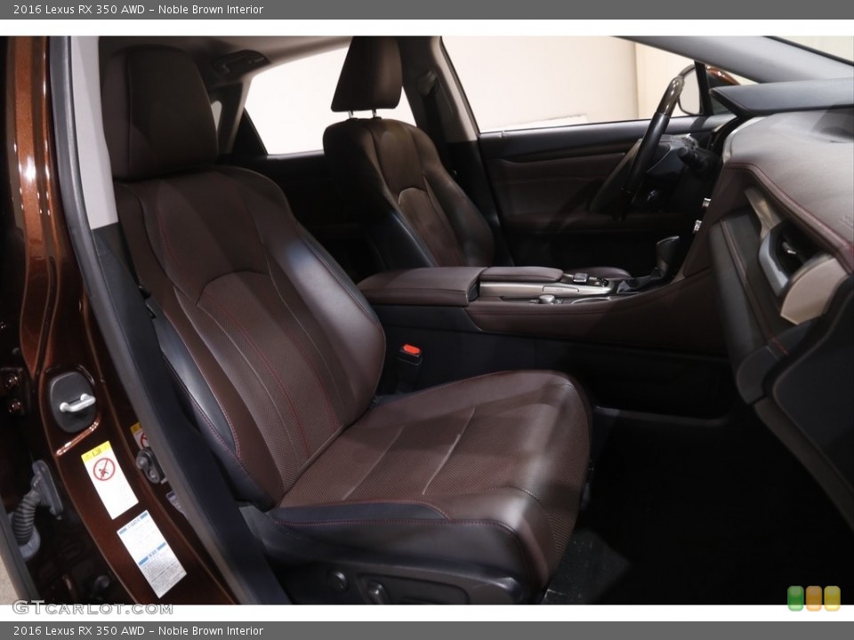 Noble Brown Interior Front Seat for the 2016 Lexus RX 350 AWD #144647150
