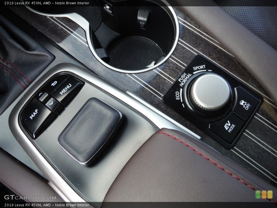 Noble Brown Interior Controls for the 2019 Lexus RX 450hL AWD #144647474