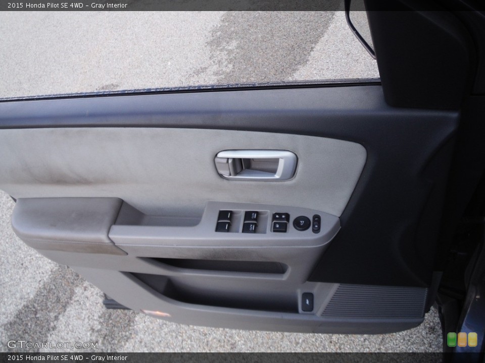 Gray Interior Door Panel for the 2015 Honda Pilot SE 4WD #144647894