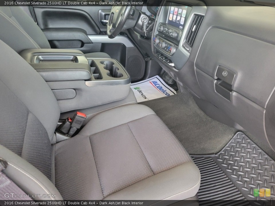 Dark Ash/Jet Black Interior Front Seat for the 2016 Chevrolet Silverado 2500HD LT Double Cab 4x4 #144649270