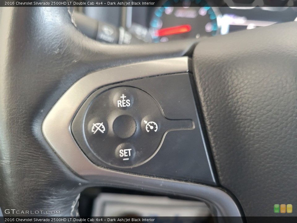 Dark Ash/Jet Black Interior Steering Wheel for the 2016 Chevrolet Silverado 2500HD LT Double Cab 4x4 #144649386
