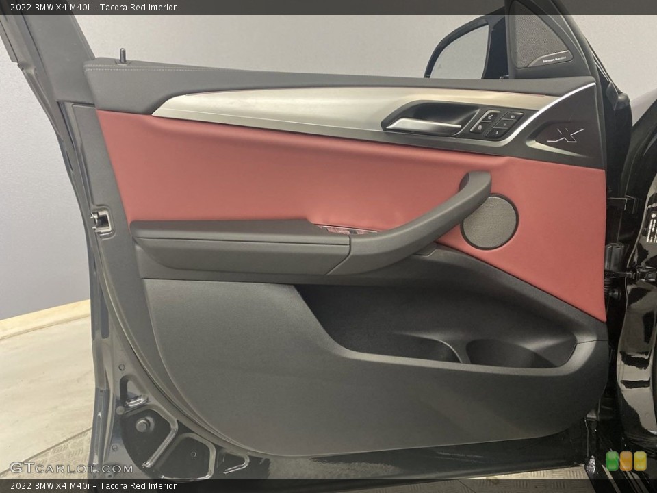 Tacora Red Interior Door Panel for the 2022 BMW X4 M40i #144652684