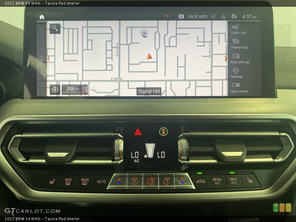Tacora Red Interior Navigation for the 2022 BMW X4 M40i #144652861