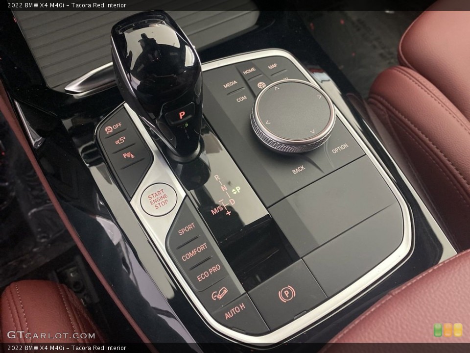 Tacora Red Interior Transmission for the 2022 BMW X4 M40i #144652915