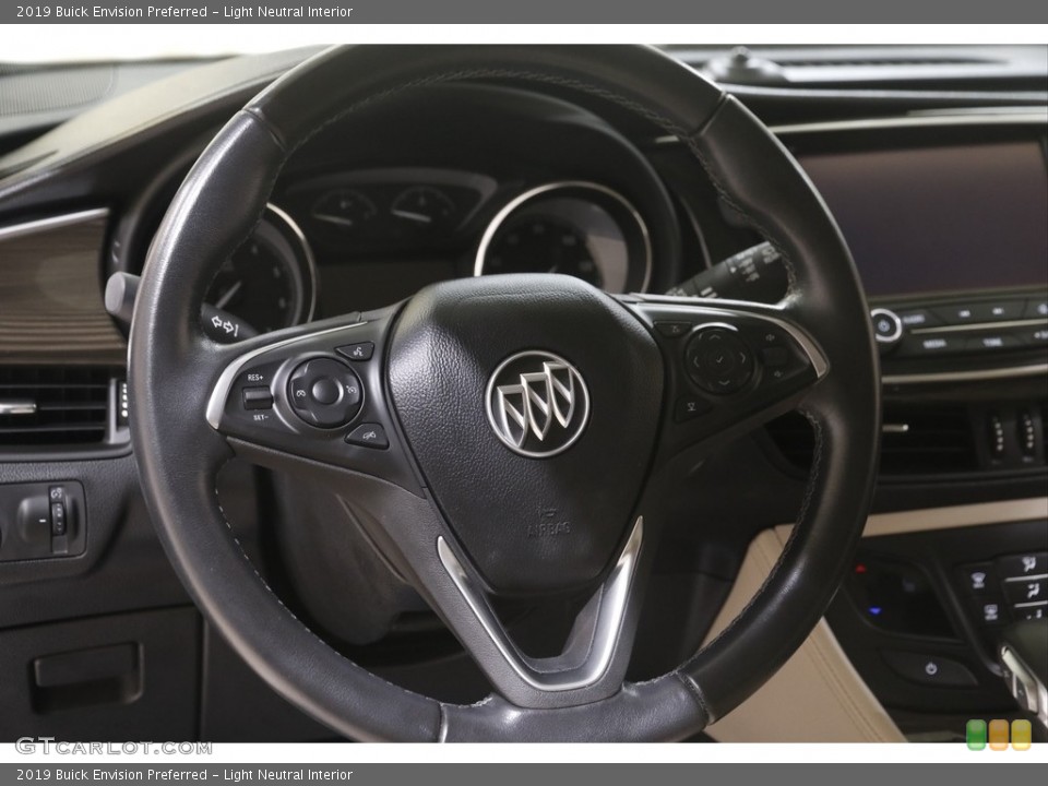 Light Neutral Interior Steering Wheel for the 2019 Buick Envision Preferred #144654079