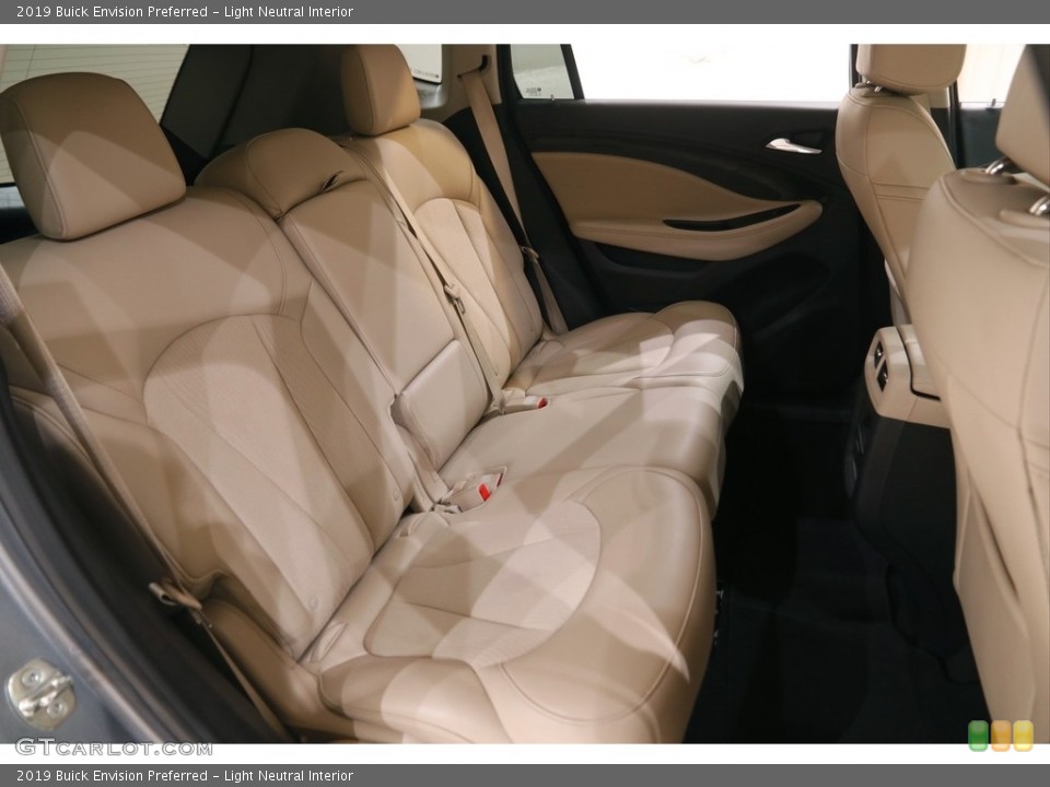 Light Neutral Interior Rear Seat for the 2019 Buick Envision Preferred #144654109
