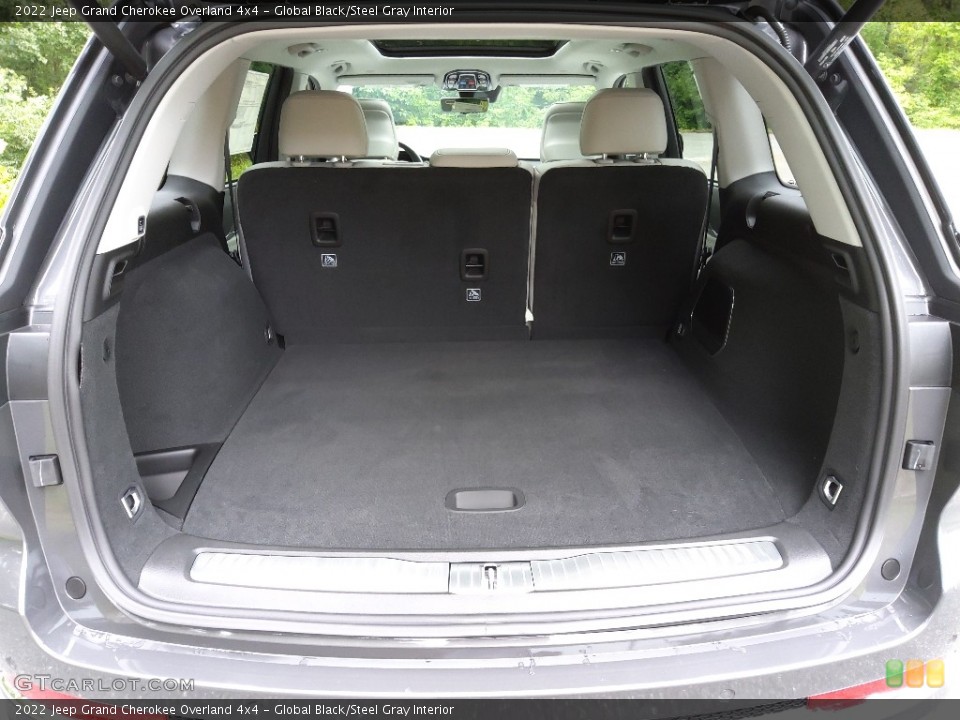 Global Black/Steel Gray Interior Trunk for the 2022 Jeep Grand Cherokee Overland 4x4 #144657743