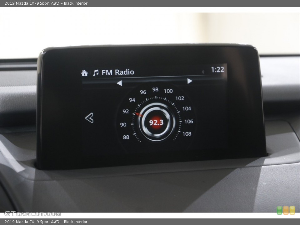 Black Interior Controls for the 2019 Mazda CX-9 Sport AWD #144658226