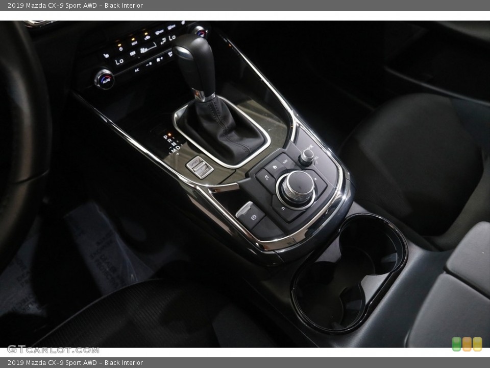 Black Interior Transmission for the 2019 Mazda CX-9 Sport AWD #144658289