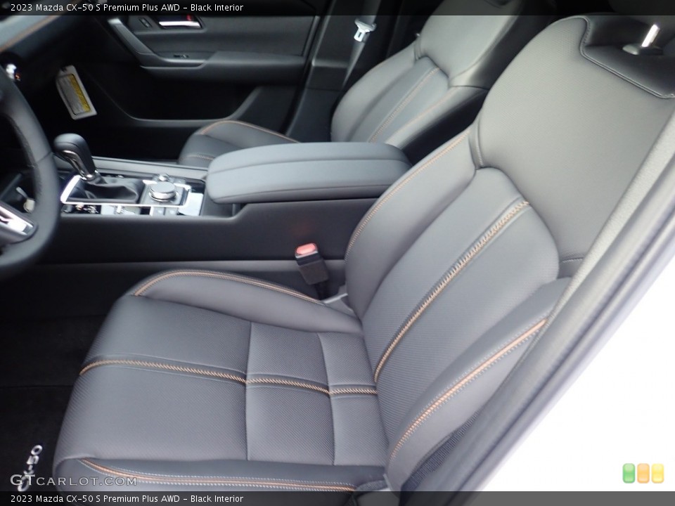 Black Interior Front Seat for the 2023 Mazda CX-50 S Premium Plus AWD #144660048