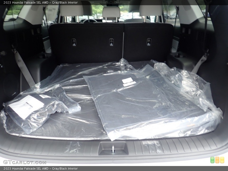 Gray/Black Interior Trunk for the 2023 Hyundai Palisade SEL AWD #144660294