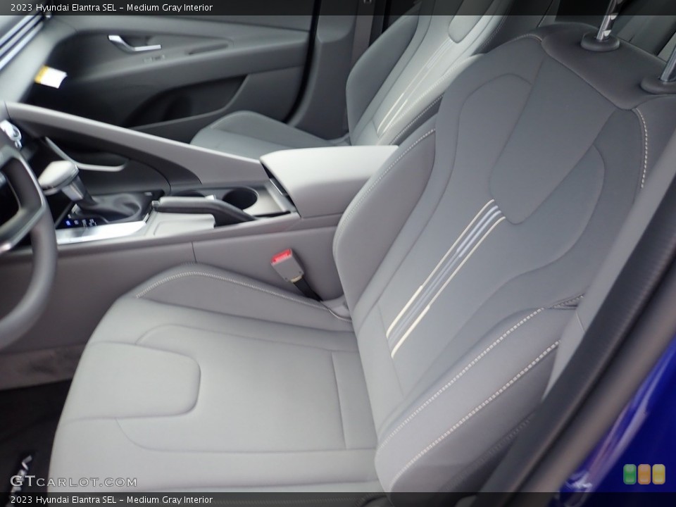 Medium Gray Interior Front Seat for the 2023 Hyundai Elantra SEL #144660777