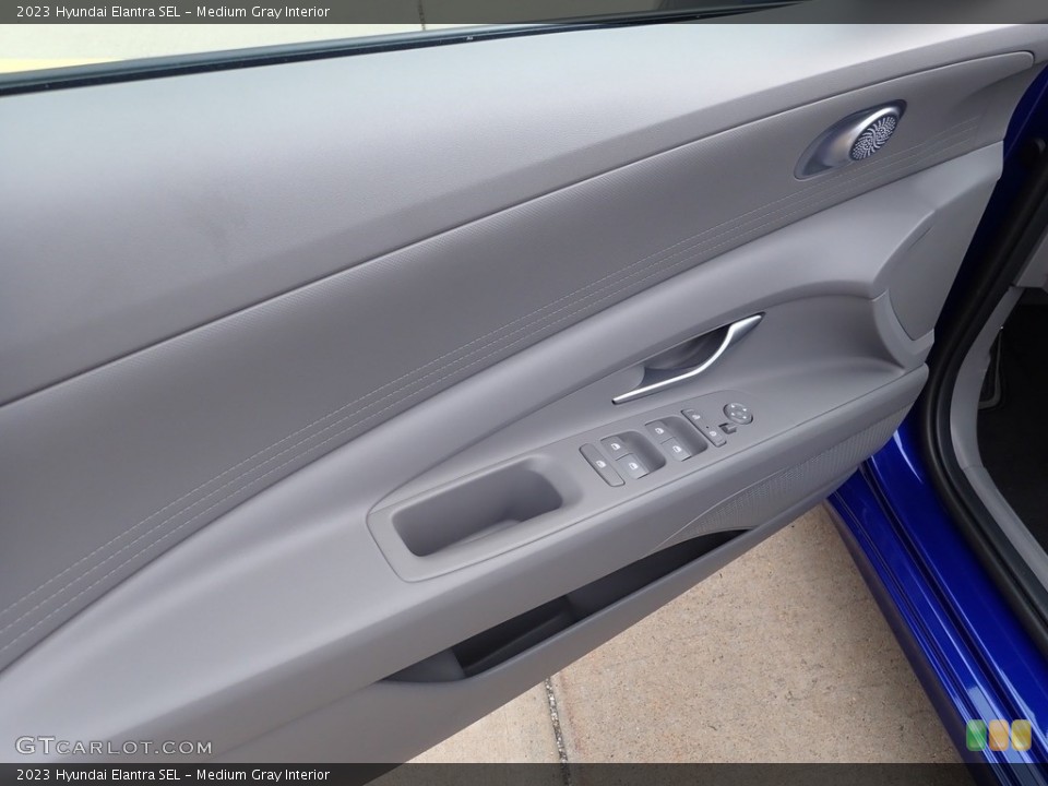 Medium Gray Interior Door Panel for the 2023 Hyundai Elantra SEL #144660816