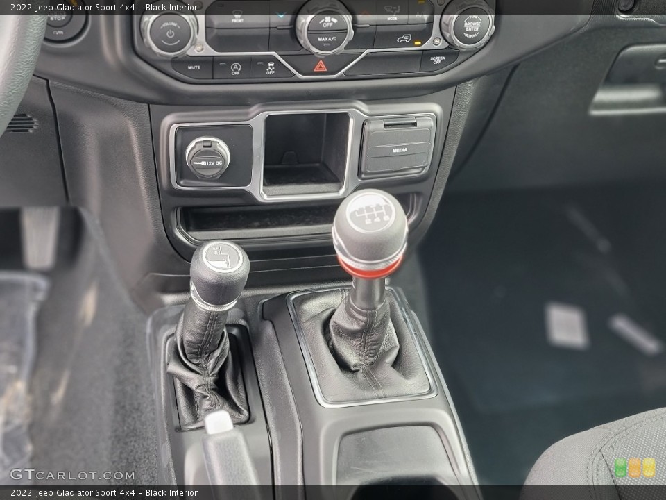 Black Interior Transmission for the 2022 Jeep Gladiator Sport 4x4 #144662316