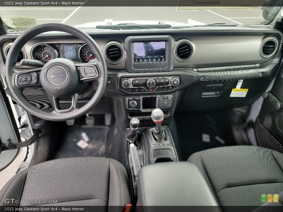 Black Interior Photo for the 2022 Jeep Gladiator Sport 4x4 #144662364