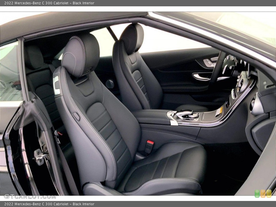 Black Interior Photo for the 2022 Mercedes-Benz C 300 Cabriolet #144662379