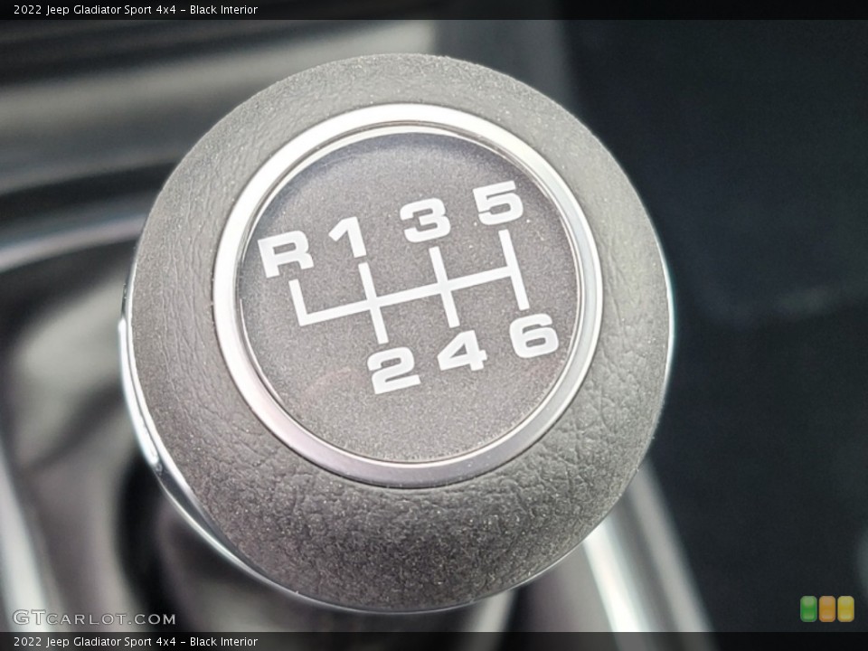 Black Interior Transmission for the 2022 Jeep Gladiator Sport 4x4 #144662424