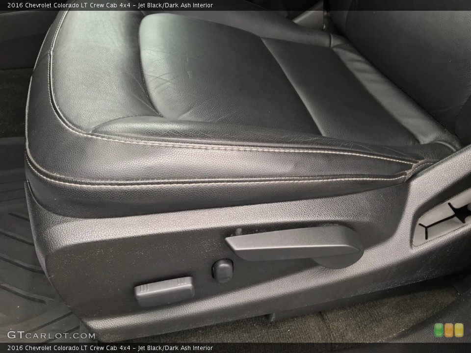 Jet Black/Dark Ash Interior Front Seat for the 2016 Chevrolet Colorado LT Crew Cab 4x4 #144665563