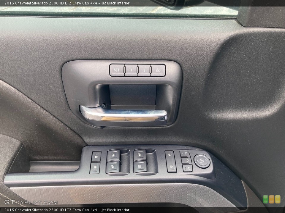 Jet Black Interior Door Panel for the 2016 Chevrolet Silverado 2500HD LTZ Crew Cab 4x4 #144666106