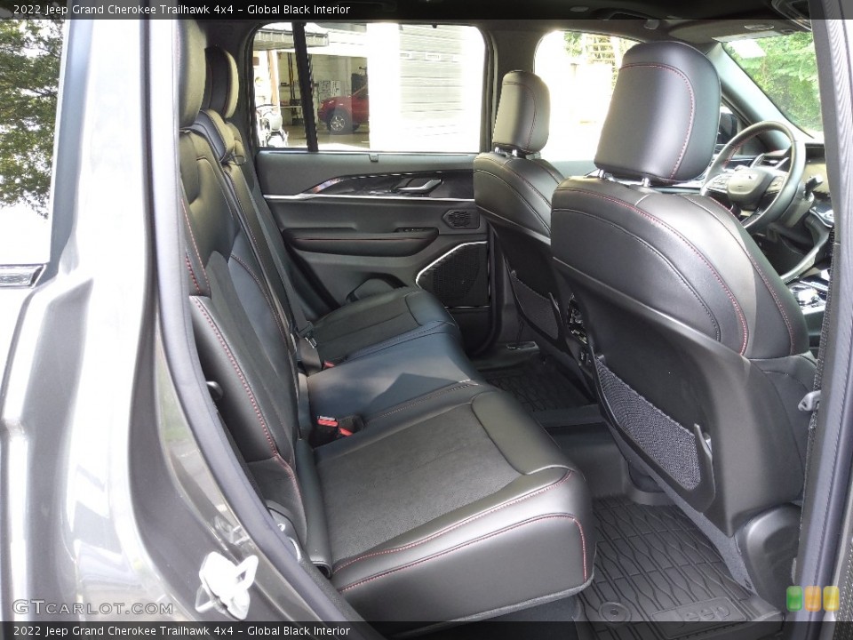 Global Black Interior Rear Seat for the 2022 Jeep Grand Cherokee Trailhawk 4x4 #144667882