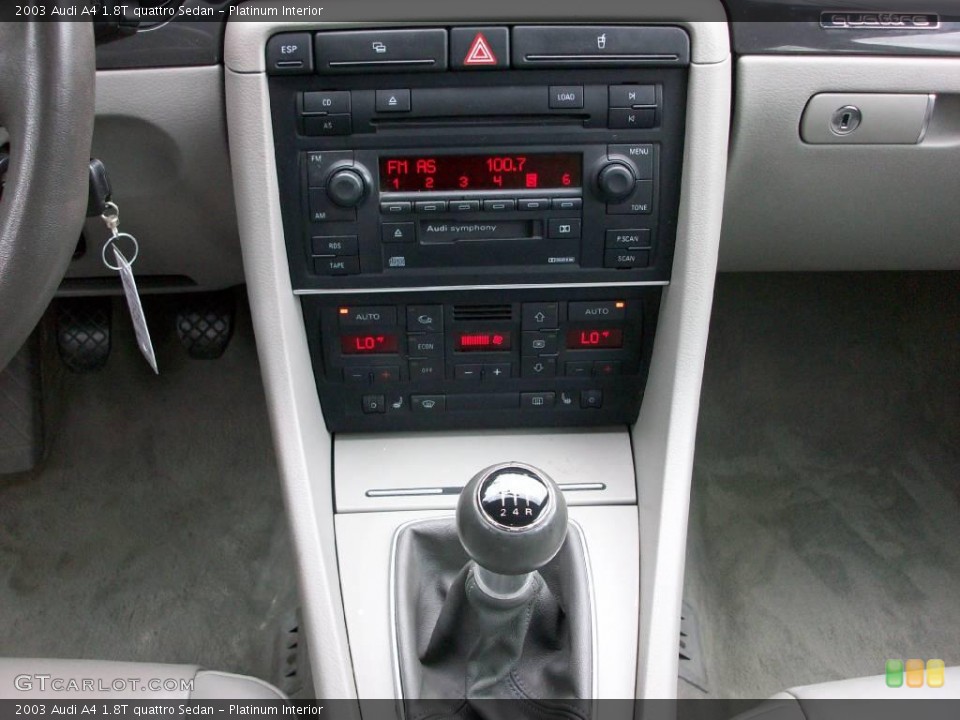 Platinum Interior Transmission for the 2003 Audi A4 1.8T quattro Sedan #14466837
