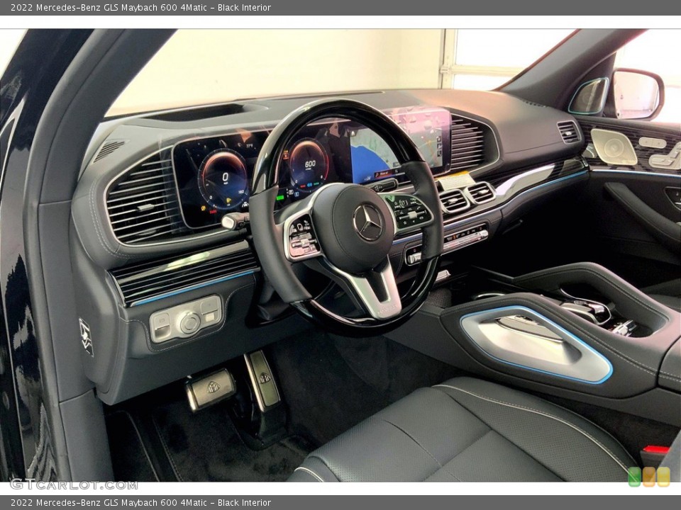 Black Interior Photo for the 2022 Mercedes-Benz GLS Maybach 600 4Matic #144668636