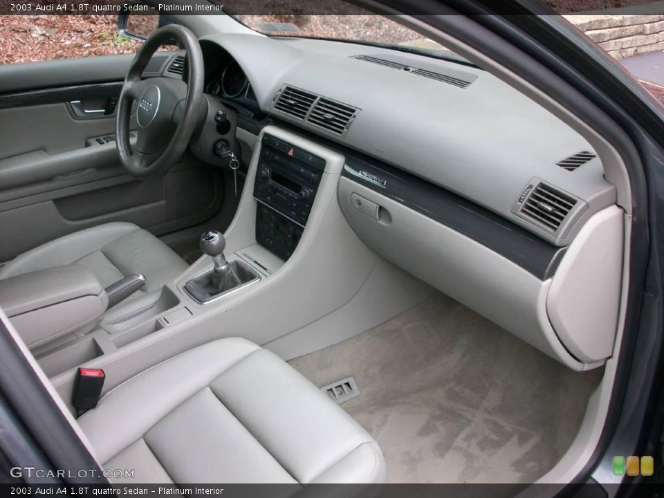 Platinum Interior Photo for the 2003 Audi A4 1.8T quattro Sedan #14466867