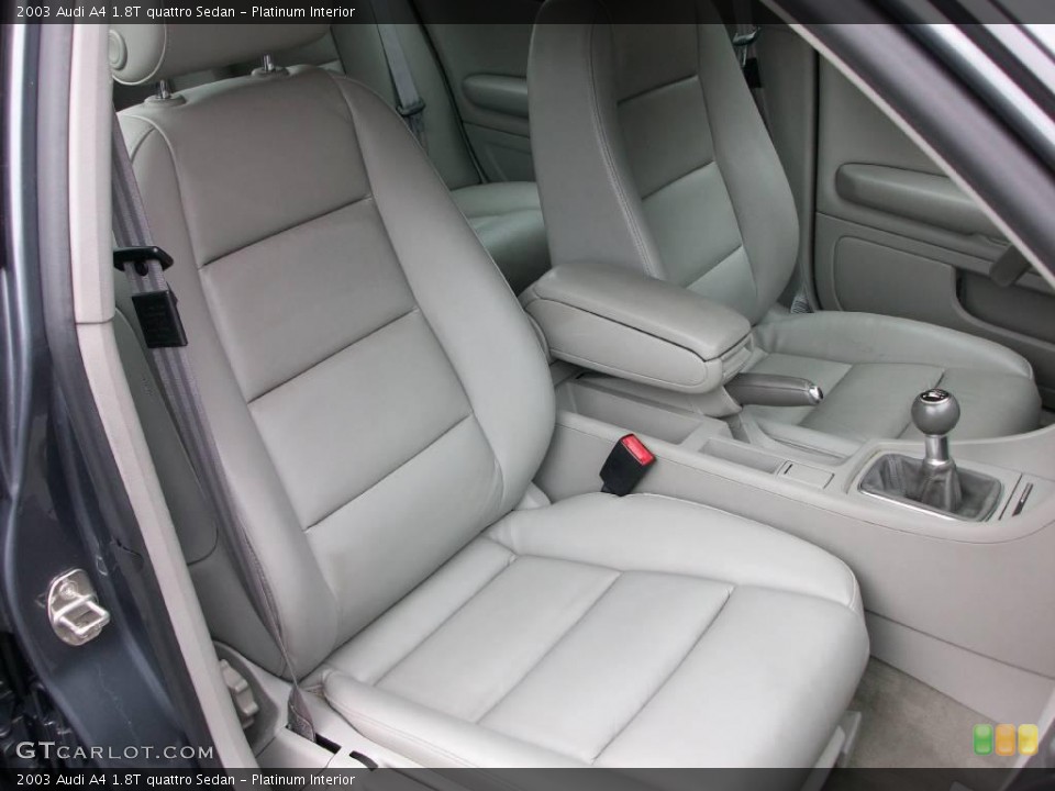 Platinum Interior Front Seat For The 2003 Audi A4 1 8t